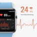 Fitniv Smart Watch, 1.55 Inch LCD Color Touch Screen Smartwatch for Android and iOS Phones, Heart Rate Monitor &amp; Sleep Monitor, 5ATM Waterproof Pedometer Fitness Tracker for Men Women, Light Blue