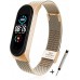 3Chome Metal Strap Compatible with Xiaomi Mi Band 6 / Mi Band 5/ Mi Band 4 / Mi Band 3, Smart Watch Wristbands Replacement Accessories