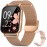 OBKBO Smart Watches for Women, 1.69" Smart Watch for Android Phones and iPhone Compatible, IP68 Waterproof Fitness Tracker with Heart Rate, Blood Oxygen, Sleep Monitor, Menstrual Reminder, Watch Gold OBKBO Smart Watches for Women, 1.69" Smart Watch for Android Phones and iPhone Compatible, IP68 Waterproof Fitness Tracker with Heart Rate, Blood Oxygen, Sleep Monitor, Menstrual Reminder, Watch Gold